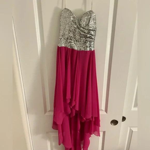 b darlin pink prom dress B Darlin Juniors' & Teen Pink Dresses